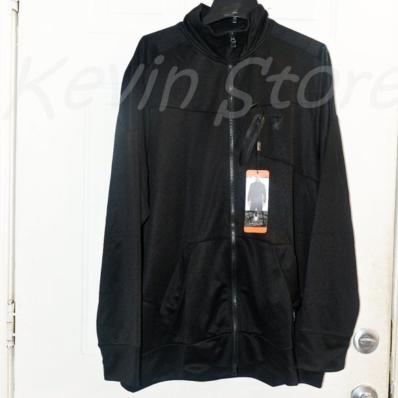 Spyder Active Men’s Full Zip Jacket BLACK‎ - Picture 1 of 7